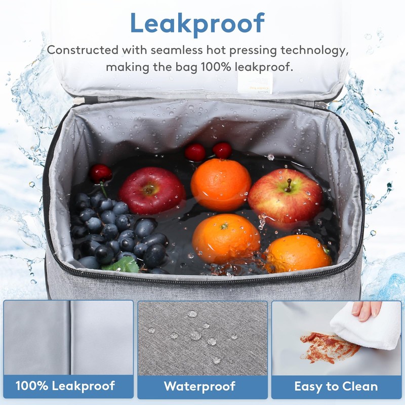 Lifewit Cooler Bag 50 Cans Collapsible and Insulated Large Lunch