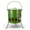Tgeyd Metal Bucket Chicken Feeder, 20LB Large Capacity Poultry Feeder
