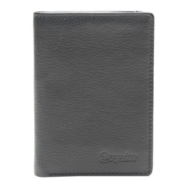 Esquire Oslo RFID Leather Credit Card Holder 7.5 cm, black, Elegant
