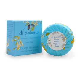 Di Palomo Orange Blossom & Honey Luxury Soap Bar. 100g Hand Soap. Moisturising Skin Care Soap Bar. Ladies & Mens Soap. Bar Soap, Luxury Soap Bars For Women & Men. Italian Soap Hand Wash.