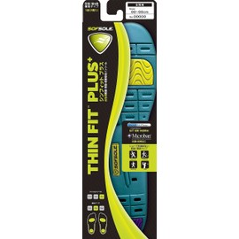 SOFSOLE 12381 Women's Insole, Thin Fit Plus Replacement Type, M Size 9.1 - 9.6 inches (23 - 24.5 cm)