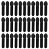 50pcs Eyeshadow Applicators Black Double-side Eye Shadow Brushes Short Sponge