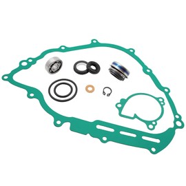 Water Pump Rebuild Repair Kit Bearing Seal Gasket for Yamaha Grizzly 550 Grizzly 700 Rhino 700 Viking 700, OEM# 93306-00004-00 11H-12438-10-00 3B4-15451-00-00