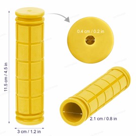 Bike Handle Grips with Tassel Streamers, Kids Non-Slip-Rubber Bicycle Handlebar Grips for Girls Boys, Suitable for BMX MTB Bicycle Mountain Bike Scooter Folding Bike