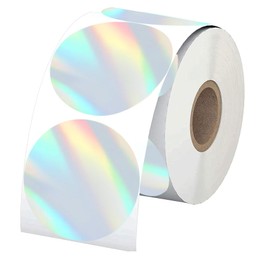 Direct Thermal Labels - Heart Watercolor Small Business Stickers, 2 Inch Multi-Purpose, Inventory, Color Coding, Address, Name Tag - 500 Pcs/Roll