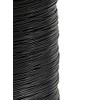 Laureola 1/16" to 3/32" PVC Coated Black Color Galvanized Cable 7x7 Strand Aircraft Cable Wire Rope (50 ft)