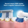 Oral-B 3 pcs oral-B replacement brush heads brossettes de rechange