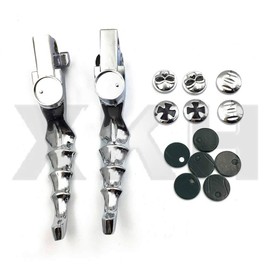 XKH- Motorcycle Parts Brake Clutch Hand Lever Compatible with Street Glides Road Kings Chrome [B00Y44IEJ2]