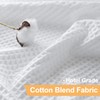 River Dream Extra Long Cotton Blend Shower Curtain with Snap