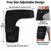 Adjustable Leg Warmers Compression Wrap – Comfortable Thigh & Hip