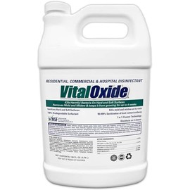 Vital Oxide Disinfectant, Deodorizer, Cleaner, Food-Contact Sanitizer, Virucide – (EPA registration #82972-1) – Kills Mold & Mildew, Eliminates Odors-1 Gallon
