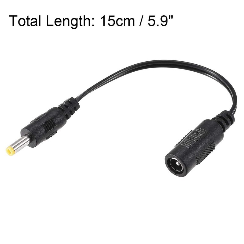 sourcing map Adapter Connector Converter 5.5 x 2.1 mm to