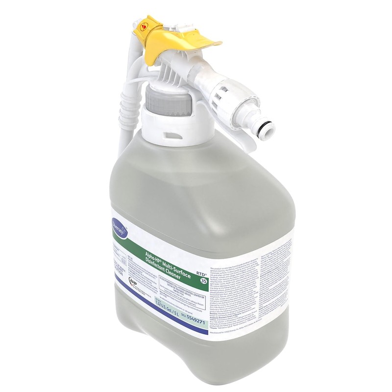 Diversey 5549254 Alpha-HP Multi-Surface Disinfectant Cleaner Citrus Scent 1.5L Spray