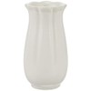 K-I GREENHOUSE Monochrome Flower Base Vase 006-C-W White