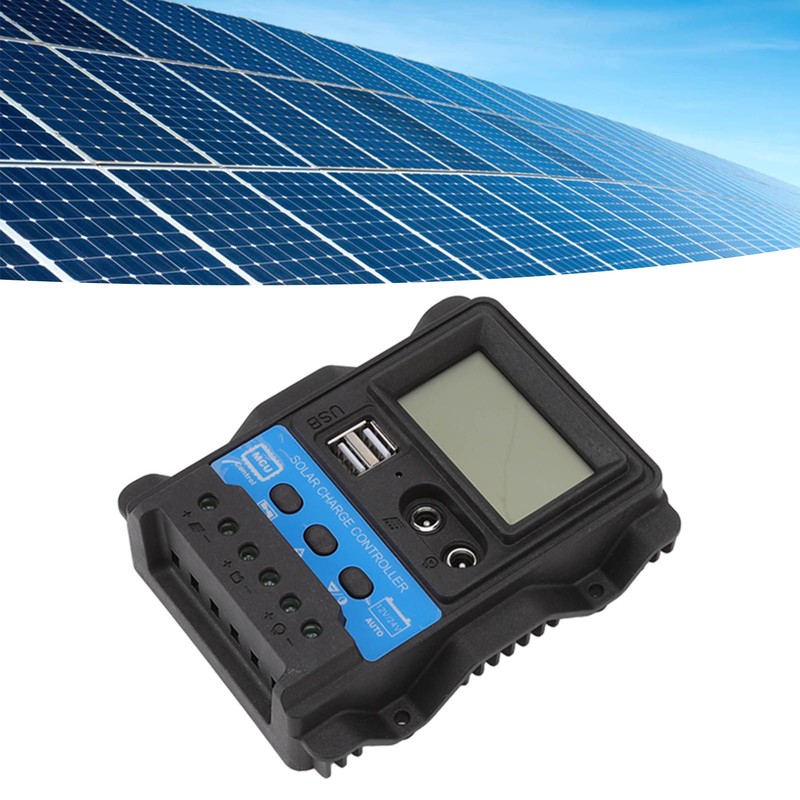 12V 24V Auto Solar Charge Controller PWM Solar Power Controller