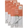 Atsugi ASTIGU Women's Stockings, Tightening, Below Knee Length, 3 Pair