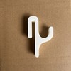 Shower Door Towel Hook for 8mm Glass – PET Door-Mount