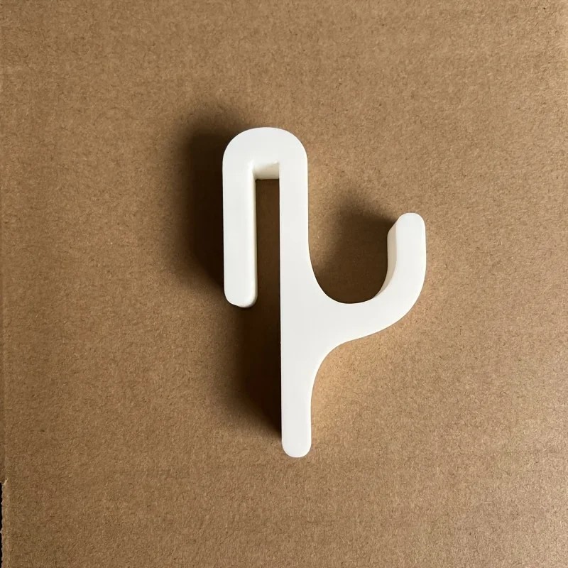 Shower Door Towel Hook for 8mm Glass – PET Door-Mount