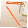 PACKOVE Blind Learning Supplies Tactile Ruler for Visually Impaired Reusable