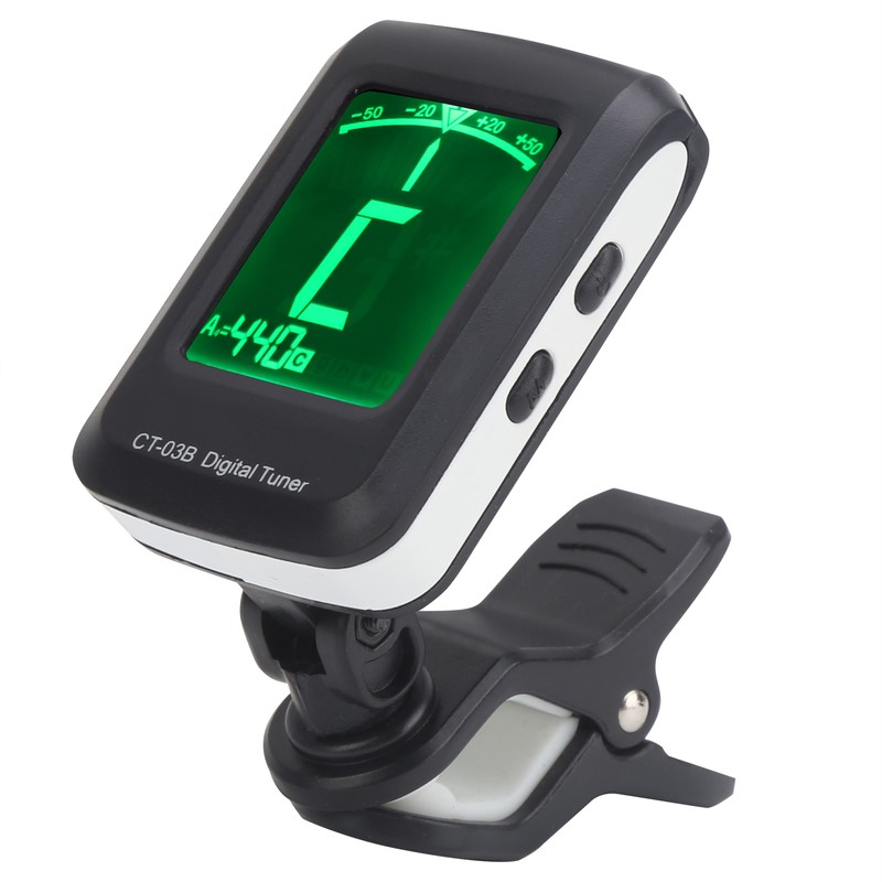 ClipOn Tuner 12Lil for Guitar Bass Ukulele Musical Instrument Accessories