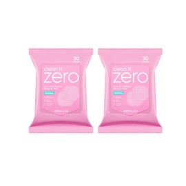 Banila Co. [Vanillaco] Clean It Zero Soothing Lip & Eye Remover Pads 60g 30 sheets 3EA / [바닐라코] 클린잇제로 수딩 립앤아이 리무버 패드 60g 30매 3EA