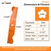 Antanker 187256 Mower Blade Compatible with Craftsman AYP 54 inch