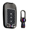 ontto 3-button Car Key Bag Fit for Toyota RAV4 Highlander