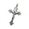 Sterling silber Anhänger solid 925 Kreuz PE001303