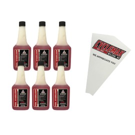 CYCLEMAX Six Pack Compatible with Honda Fuel Stabilizer & Corrosion Inhibitor 08732-0800 Contains Six 8oz Bottles and a Funnel