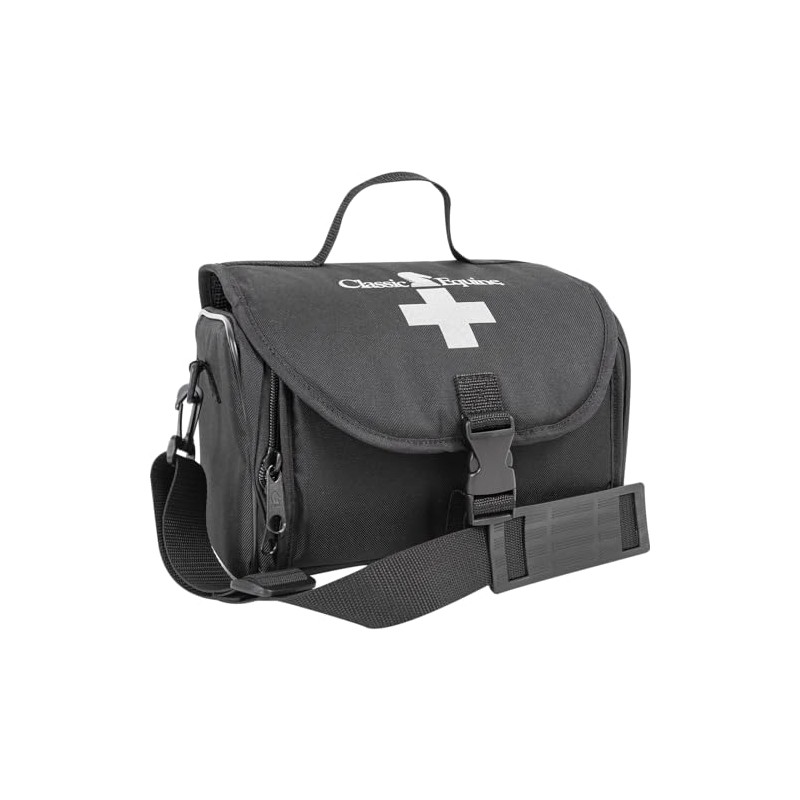 Classic Black Medical Bag