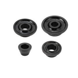 4Pcs Wheel Balancer Cone, Professional Balancing Machine Cones Set #45 Steel Wheel Balancer Standard Taper Cones Kit for 36mm Shaft (36mm)