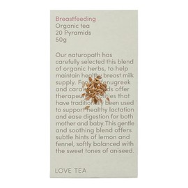 Love Tea Breastfeeding Pyramid Tea Bags, 20 Tea Bags