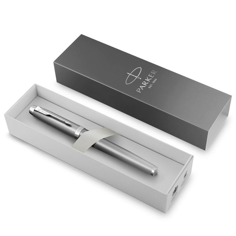 Parker IM Writing Rituals Green Grey Gradient Barrel Chrome Trim
