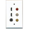RiteAV 2 HDMI - 1 3.5mm Stereo and 3 RCA
