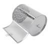 Rolling Grilling Basket Stainless Steel Grill Cage Round Stainless Steel