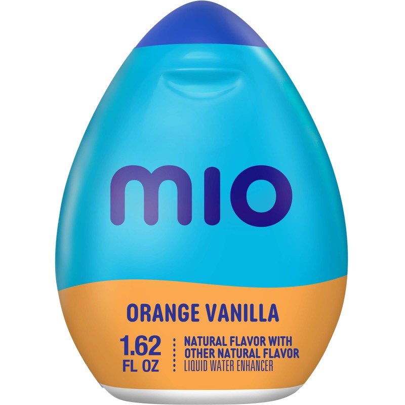 Mio Vitamins Liquid Water Enhancer, Orange Vanilla, 1.62 OZ 4-Pack