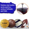 Double Action Pump for Quick and Easy Ball Inflation -