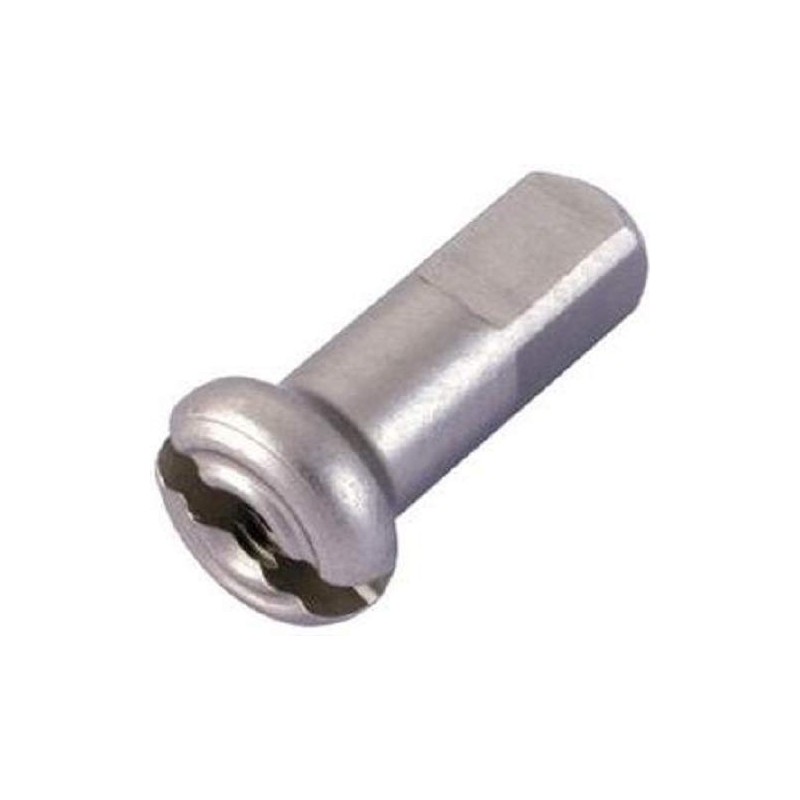 DT Swiss 2 x 12 mm brass nipples silver (box