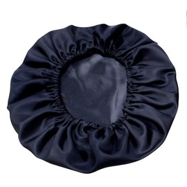 Santa Clara Satin Hair Nightcap Anti-Frids Black Brazilian Hair Care Touca de Cetim Anti-frizz