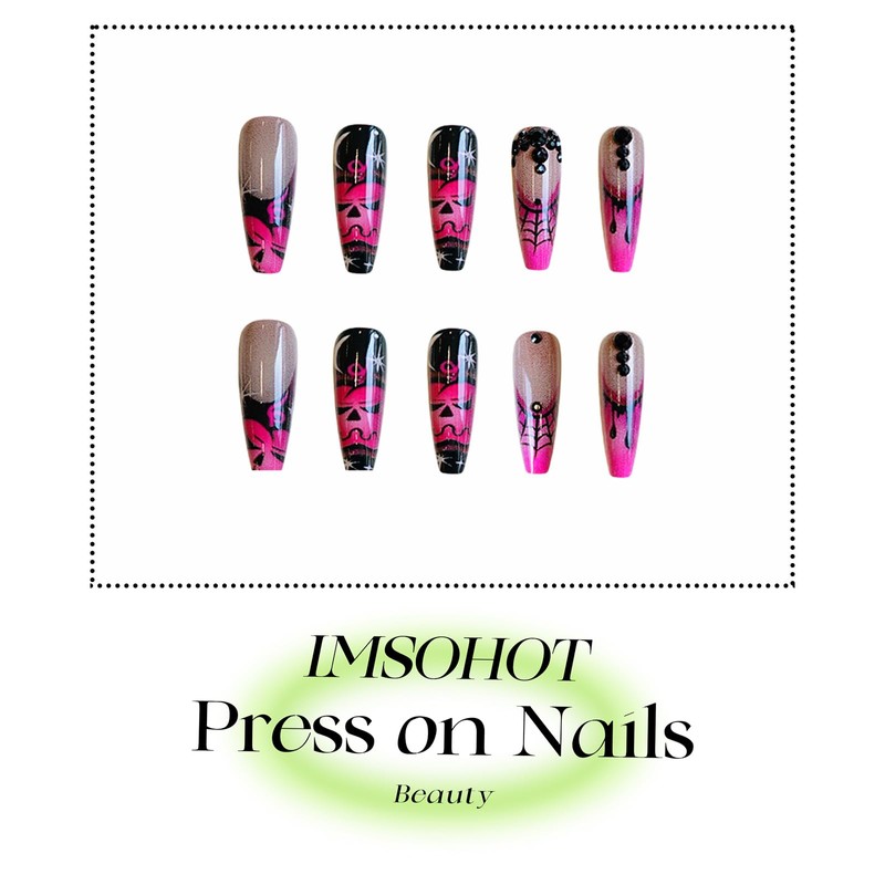 IMSOHOT Press on Nails IMCRJ1915