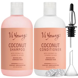 Vignee 2 Pack BPA-Free Empty Shampoo Containers, Discreet Beverage Flasks for Cruise Ships, 17oz, White, Plastic, Leak-Proof, Reusable, Cylindrical, 1000ml, Hand Wash Only