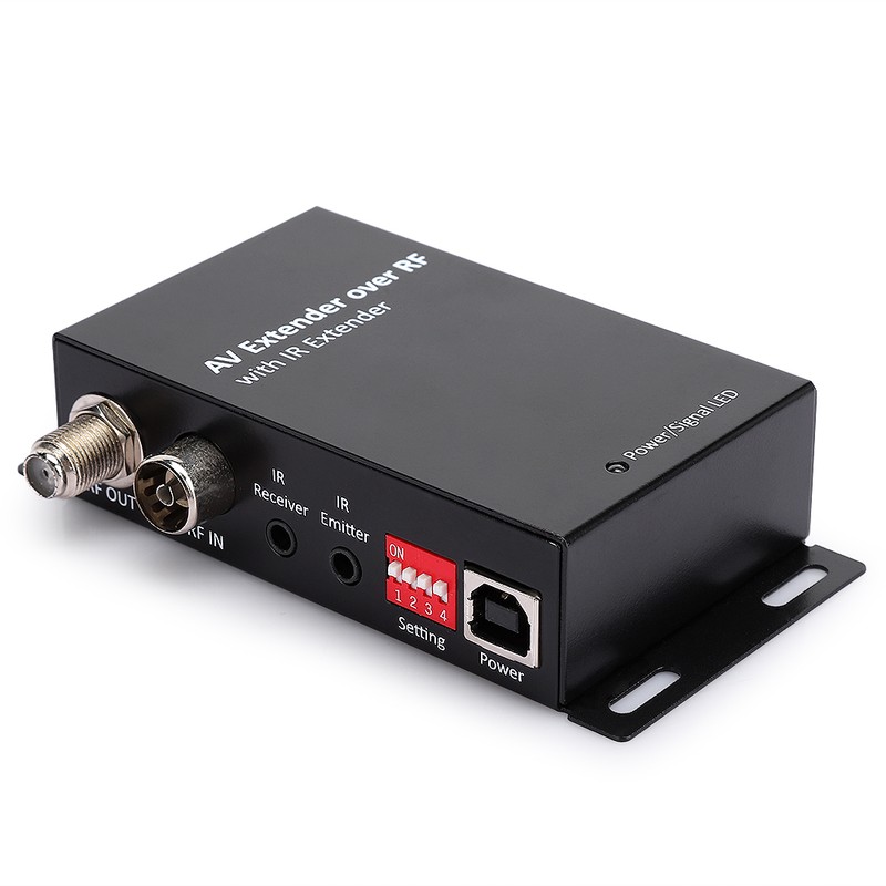 Digital Set Top TV Box RF AV Extender Repeater Adapter