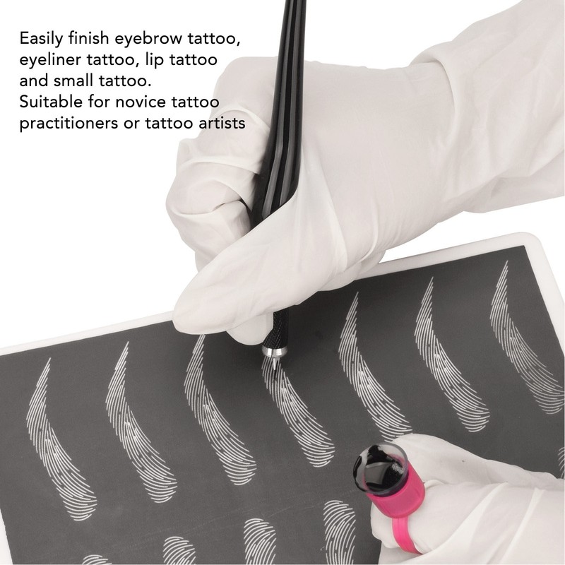 10pcs Manual Tattoo Microblading Pen Semi Permanent Eyebrow Lip Eyeliner