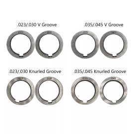 Smart Weld Drive Rolls fit Everlast MIG/Stick Welder Power i-MIG 200 230i - 1 pc .030/.035 U Groove