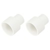 sourcing map 2 Pcs UPVC Reducer Pipe Fitting, 1" x3/4"