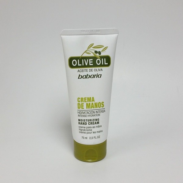 Babaria Olive Oil Intense Hydration Moisturizing Hand Cream 2.5 oz / 75ml