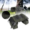 Multifunction Large Capacity Canvas Saddle Bag Bike Pannier Bag for