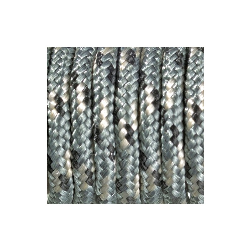 Efco Colour Mix Paracord Rope, Polyester blend, Black/Grey/White, 2 mm