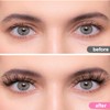 LOPHE Pink Eyelash Brushes, Disposable, Pack of 200 Crystal Eyelash
