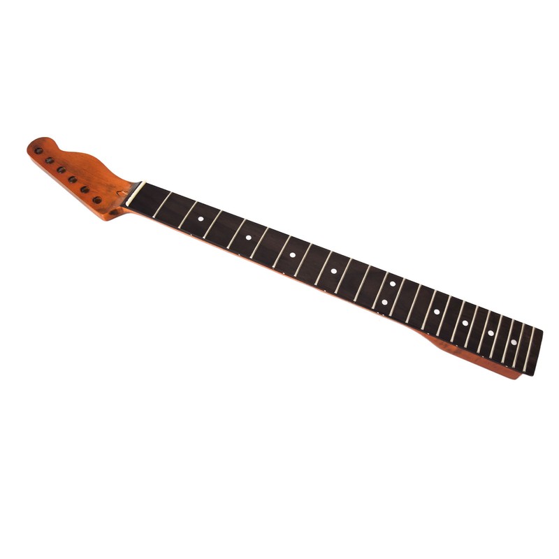 Guitar Neck 22 Fret Rosewood Maple Fingerboard Replacement Electric Guitars
